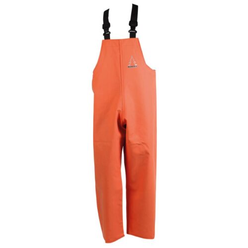 orange bib and brace